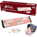 Star Okey Lüks Plastik Okey Takımı Rummy Set