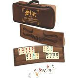 Star Oymalı Oval Ağaç Okey Takımı 1010471