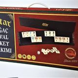 Star Oyun Star Ağaç Oval Okey Takimi Aile Oyunu Masa Oyunu Arkadaşlarla Oyun
