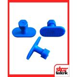 Star Pdr Boyasız Göçük Düzeltme Plastiği Düz Oval 35X17,5Mm Mavi 10 Adet