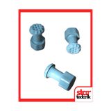 STAR PDR Boyasız Göçük Düzeltme Plastiği Yuvarlak Bombeli Çap 12 5mm - D. N6 - Gri 10'lu Set