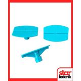 Star Pdr Pdr Boyasız Göçük Düzeltme Plastiği Elips Düz 50X27MM - D. N6 - Yeşil