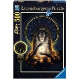 Star SERISI-500 Parça Aslan Puzzle - 01-Mavi