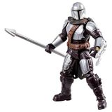 Star Wars ActionVerse The Mandalorian 11 cm'lik Aksiyon Figürü ve Aksesuarları, Yeniden Kullanılabilir Aksesuar Saklama Rafı, 4 Yaş ve Üzeri Kız ve Erkek Çocuklar için Oyuncaklar