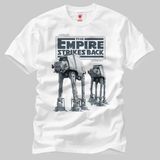 Star Wars: At At Walker Erkek Tişört - XXL - Beyaz