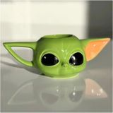 Star Wars Baby Yoda 3D Seramik Kupa 300 ml Cl-K2 – Consolex Ürün - Renkli