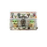 Star Wars Baby Yoda Grogu Mandalorian Bebek Yoda Kylo Pop Oyuncak Seti (Çok Renkli)