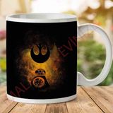 Star Wars Bb8 Rebel Alliance İki Tarafı Baskılı Kupa Bardak