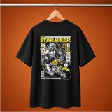 Star Wars Biker Oversize Tisort - Siyah - M