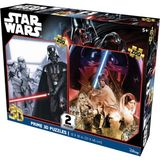 Star Wars Classic 200 Parça 3D Ikili Puzzle - Standart