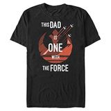 Star Wars: Classic Baba Gücü Erkek Bisiklet Yaka T-Shirt Siyah M