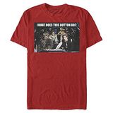 Star Wars: Classic Falcon Ekibi Erkek Bisiklet Yaka T-Shirt Kırmızı S