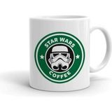 Star Wars Coffee Baskılı Kupa/bardak - Beyaz - 300 cc