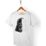 Star Wars Dark Sıde Darth Vader Erkek Tişört - Beyaz - L