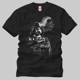Star Wars: Darth Vader Death Star Erkek Tişört - XL - Siyah