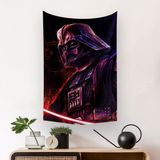 Star Wars Darth Vader Duvar Örtüsü Halısı 140 x 100 CM-70X100 cm - 100 x 70 cm