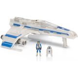 Star Wars E-Wing Araç ve Mikro Figür Set SWJ0147 - Renkli