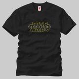 Star Wars: Force Awakens Logo Erkek Tişört - XXL - Siyah