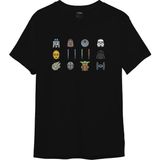 Star Wars Icons Tişört - Siyah - 0 Siyah - 2XL