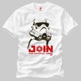 Star Wars: Imperial Army Erkek Tişört - XS - Beyaz