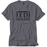 Star Wars Jedi Fallen Order Gri Tişört - M