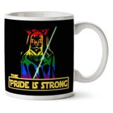 Star Wars Jedi Knight Cat The Pride Is Strong Iki Tarafı Baskılı Kupa Bardak