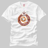 Star Wars: Join Bb-8 Erkek Tişört - L - Beyaz