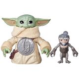 Star Wars Kucaklayan Grogu 16,5 cm Elektronik Aksiyon Figürü ve Anzellan, İnteraktif Oyuncaklar, 4 Yaş ve Üzeri Çocuklar İçin Star Wars: The Mandalorian ve Grogu Oyuncakları