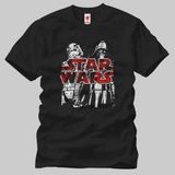 Star Wars: Kylo Ren Phasma Erkek Tişört - XXL - Siyah