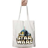 Star Wars LEGO Iki Taraf Kalıcı Yıkanabilir Okul Plaj Omuz Bez Çanta
