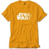 Star Wars Logo 2 Sarı Tişört Liyada - XS