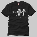 Star Wars Pulp Fiction Trooper Erkek Tişört - XL - Siyah