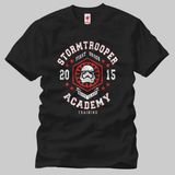 Star Wars: Storm Trooper Academy Erkek Tişört - XXL - Siyah