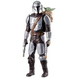 Star Wars The Mandalorian & Grogu Bounty Blaster, Ses Efektleri ile 28 cm Boyunda Aksiyon Figürü, 4 Yaş ve Üzeri Erkek ve Kız Çocuklar için İnteraktif Oyuncaklar
