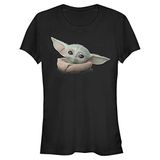 Star Wars: The Mandalorian The Child Kadın Bisiklet Yaka T-Shirt Siyah L