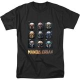 Star Wars Yıldız Savaşları Baskılı Tişört - Siyah - XL