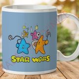 Star Wars Yıldızlar İki Tarafı Baskılı Kupa Bardak