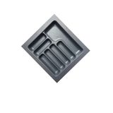 Starax 2286-A Antrasit 49x49cm Plastik Kaşıklık