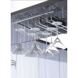 Starax 4016 Krom 2 Bölmeli Kadeh Askısı