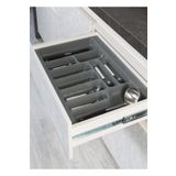 STARAX Çekmece Içi Plastik Kaşıklık Gri 64x49 Cm - 58x40 Cm Arası Kesilir 70 Modül