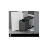 STARAX Çöp Kovası Antrasit Gri S-2571