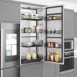 Starax S-1250-A 185-200 60 cm Antrasit Ahşap Tabanlı İkiz Kiler