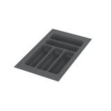 Starax S-2282-G Gri 29x49 cm Plastik Kaşıklık