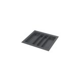 Starax S-2687-G 54x49 cm Gri Kepçelik