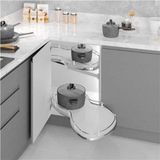Starax S-3124-C 60 cm Sağ Borulu Kör Köşe Mekanizması