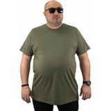 Starbattal 11100 Haki Büyük Beden Basic Erkek T-shirt