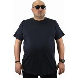 Starbattal 11100 Lacivert Büyük Beden Basic Erkek T-shirt