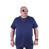 Starbattal 11100 Marin Büyük Beden Basic Erkek T-shirt