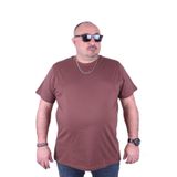 Starbattal 11100 Taba Büyük Beden Basic Erkek T-shirt