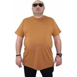 Starbattal 11100 Vizon Basic Tişört Erkek Regular Fit Kısa Kol %100 Pamuklu Düz Tasarım - 2XL